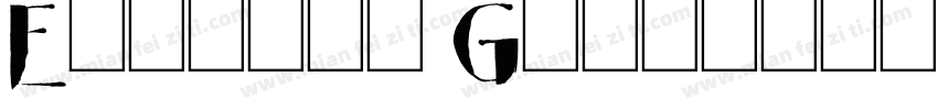 Eastern Grotesque字体转换